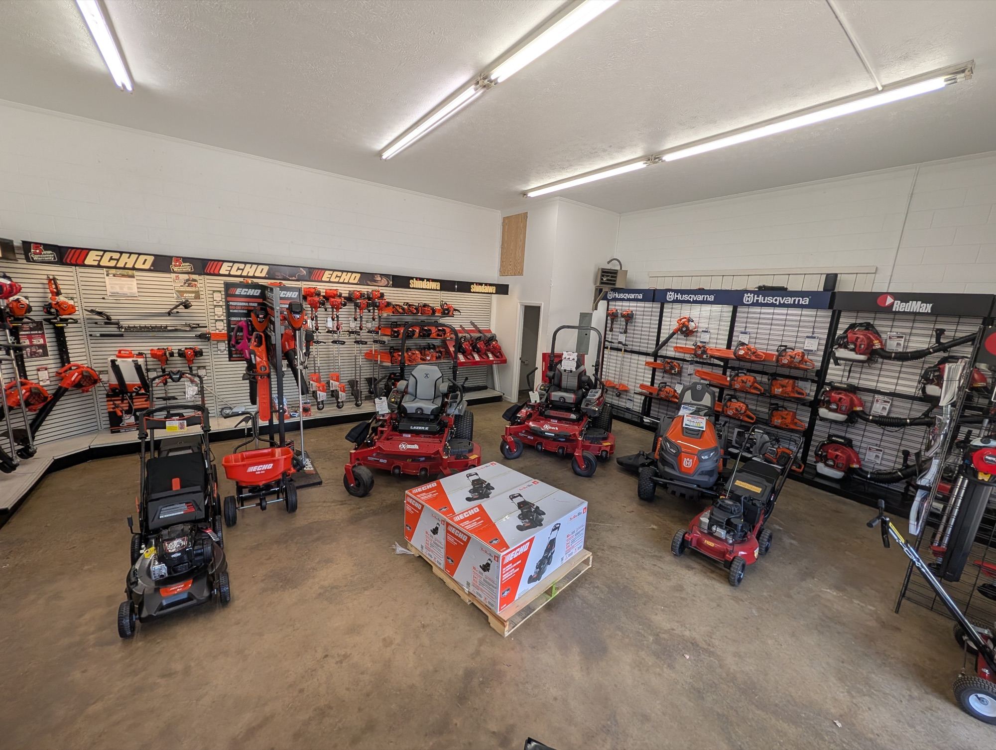 Inside the Boone Outdoor Products showroom