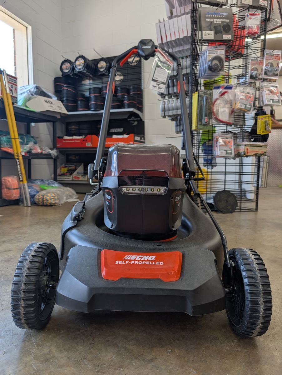 Echo equipment at Boone Outdoor Products
