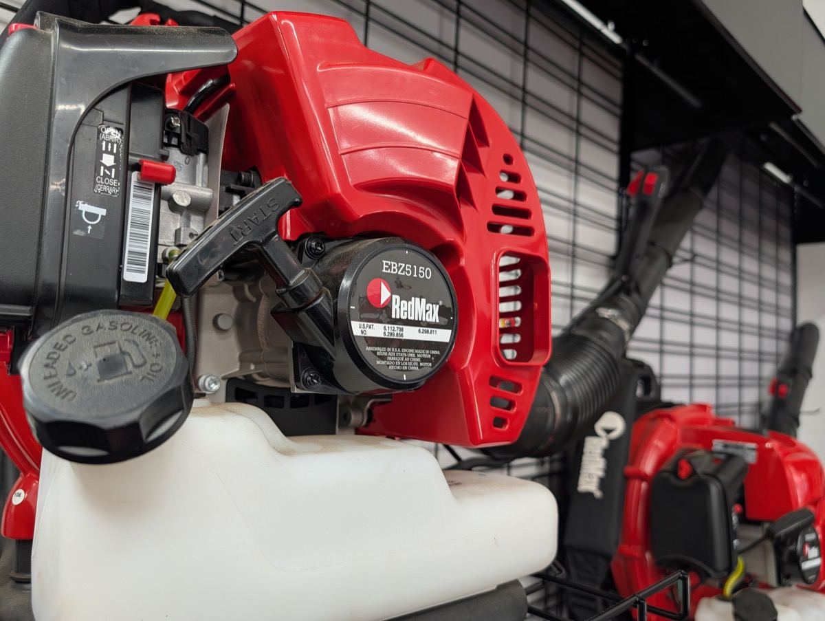 RedMax equipment at Boone Outdoor Products